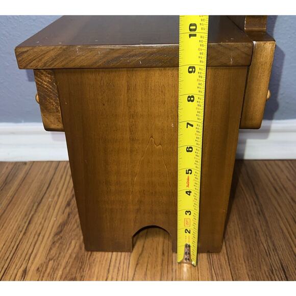 Vintage Rustic Child’s Or Modern Doll‎ Chair High Back 34” Tall Seat 8.5” Wide - Picture 7 of 14